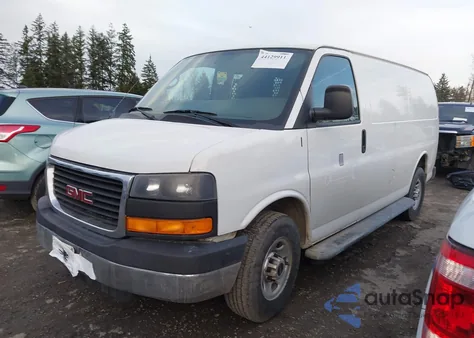 2014 GMC Savana 2500 Work Van z USA, uszkodzony, nr VIN 1GTW7FCAXE1911564